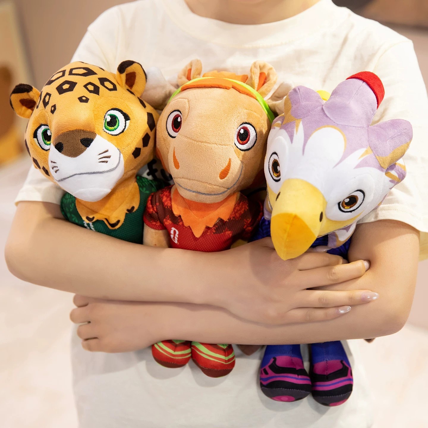 2026 FIFA World Cup Canada/Mexico/United States Mascots Plush Doll 20cm