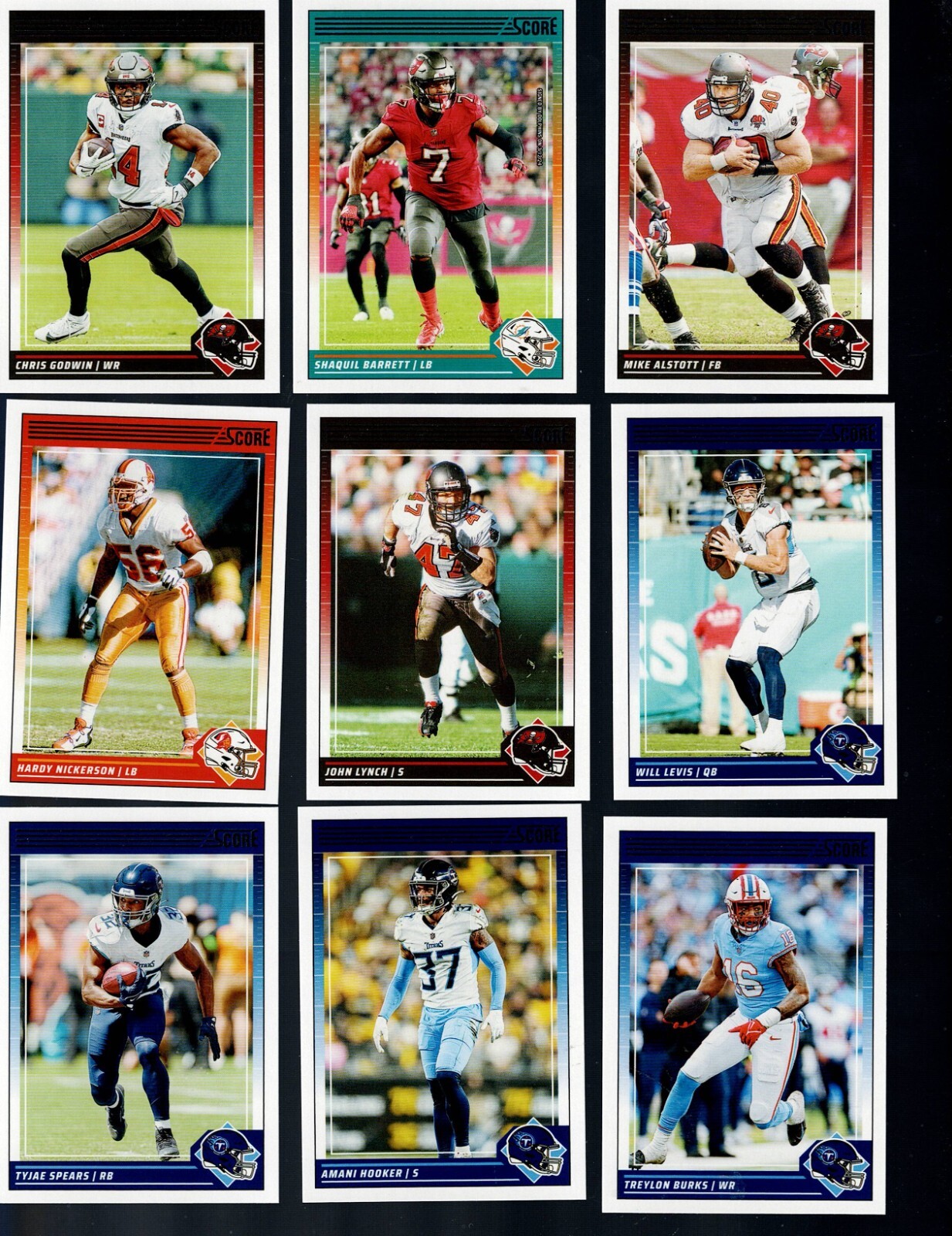 2024 SCORE FOOTBALL COMPLETE YOUR SET 251-400 BUY MORE SAVE MORE
