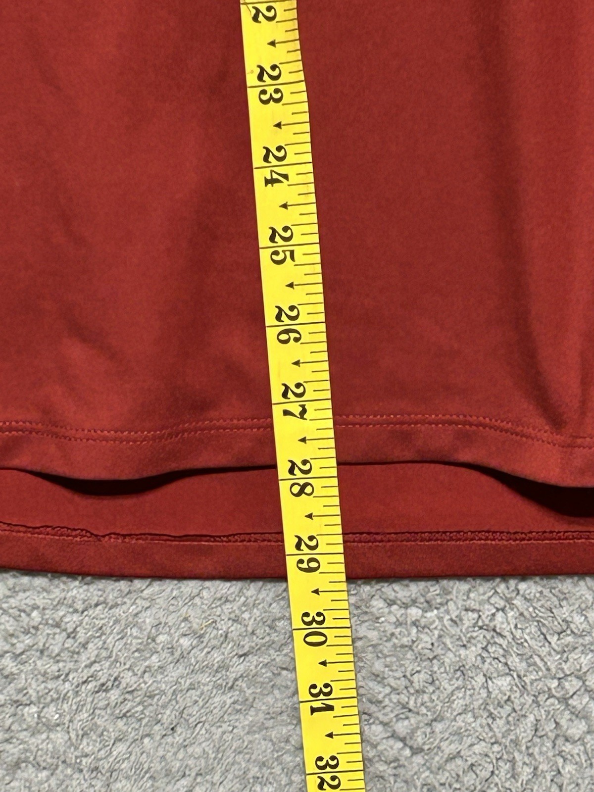 Arkansas Razorbacks Jacket Mens 2XL Red NCAA Football Nike Dri Fit 1/4 Zip