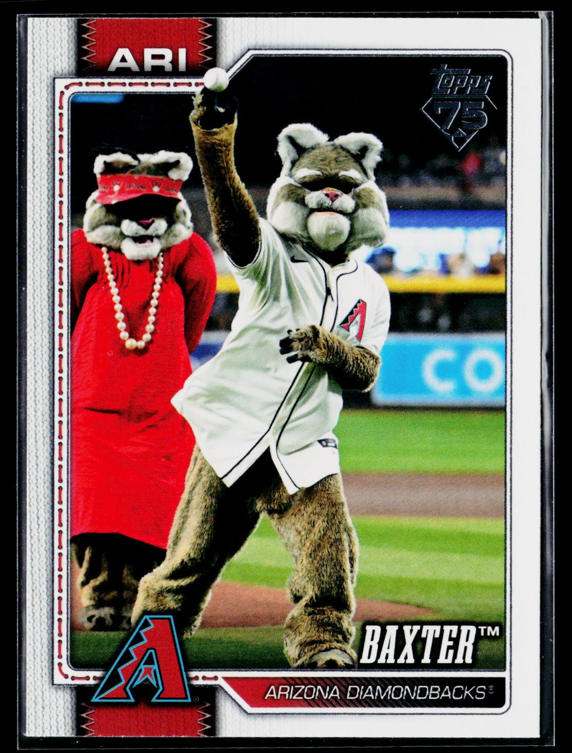2026 Topps #M-1 Baxter Mascots Autographs