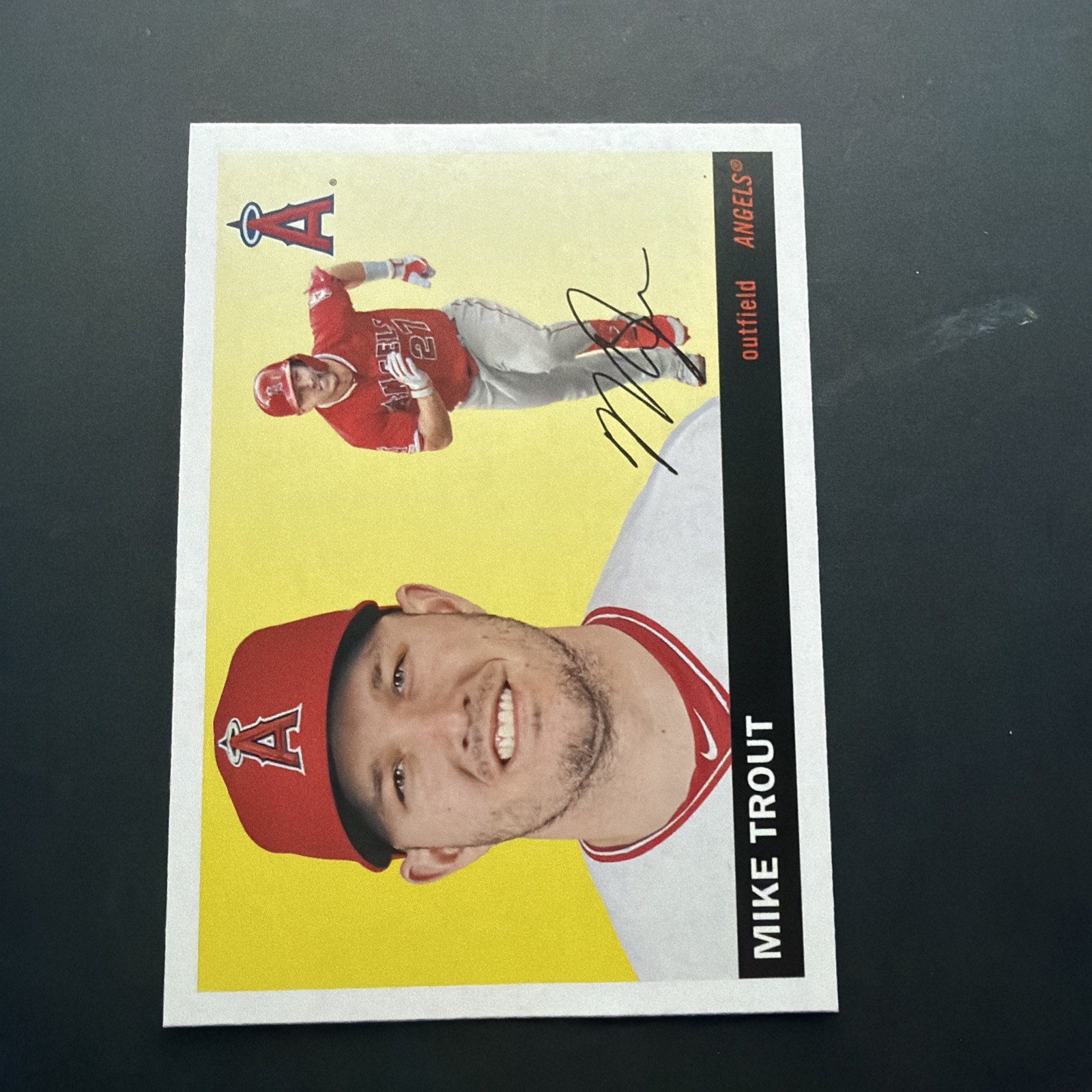 2020 Topps Archives – 1955 Topps Mike Trout #50