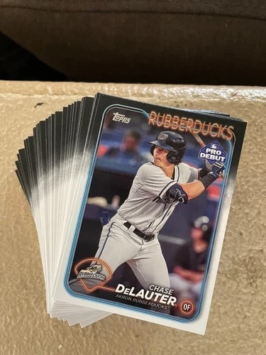 2024 Topps Pro Debut CHASE DELAUTER 20 Card Rookie Lot PD-197!