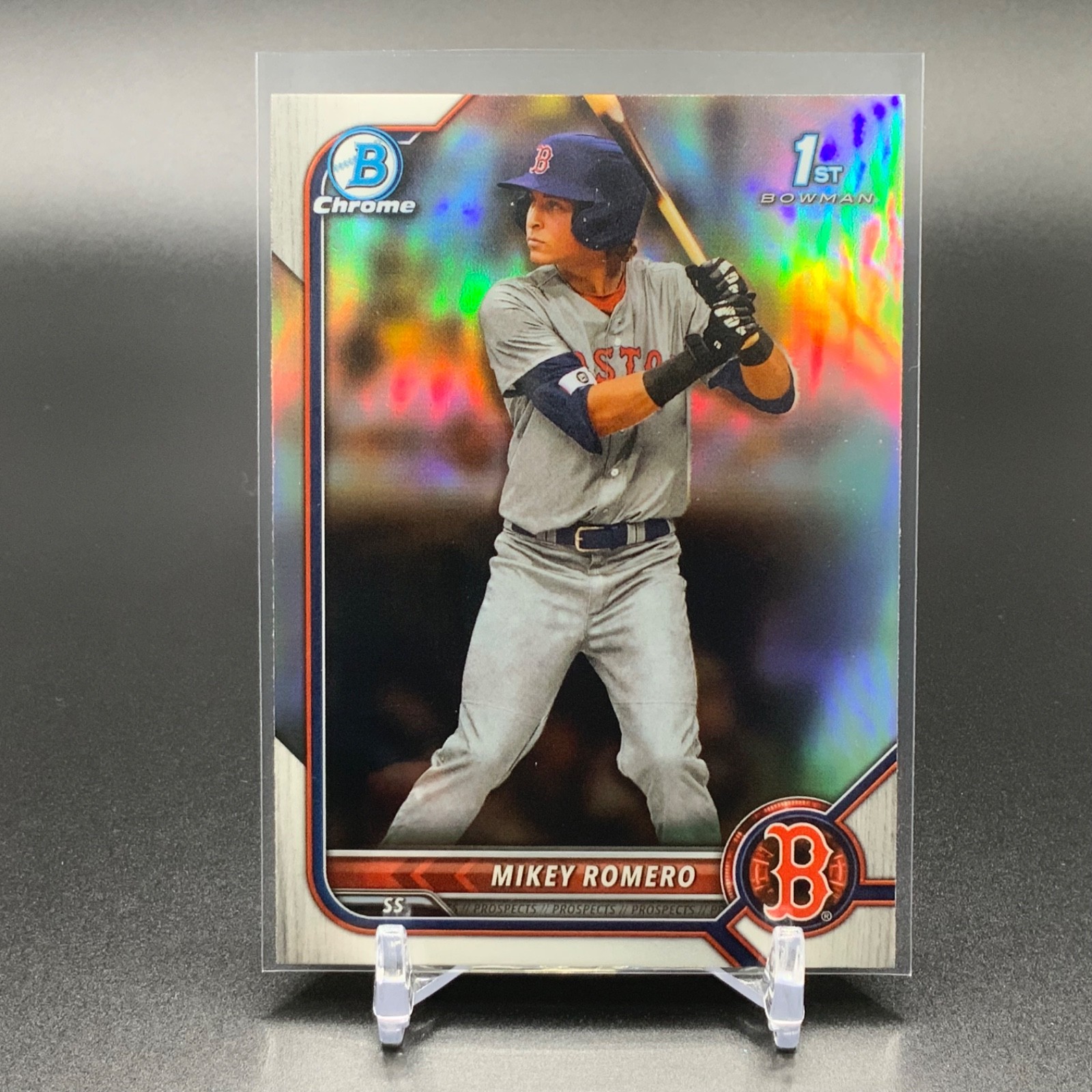 2022 Bowman Draft Chrome 1st Refractor Mikey Romero TTC5504