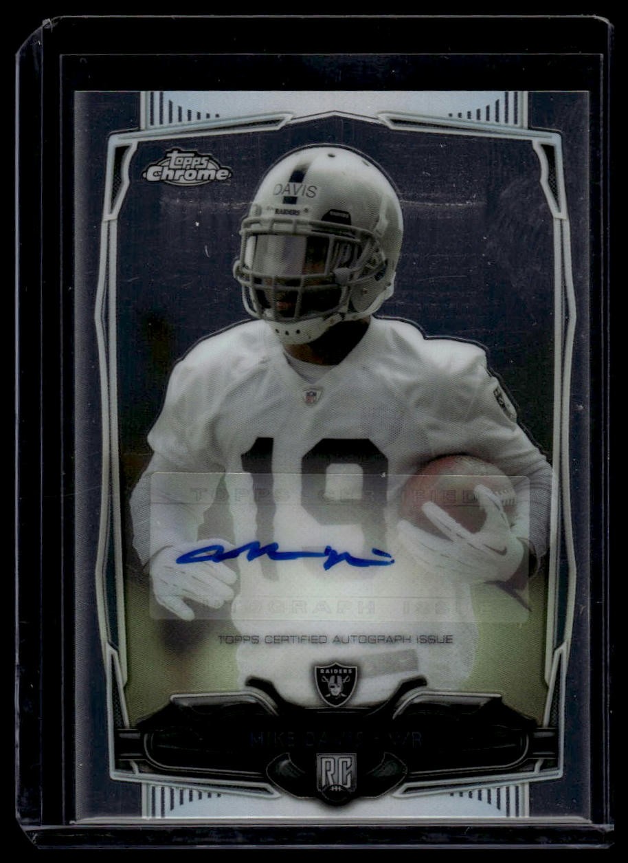 2014 Topps Chrome #118 Mike Davis Rookie Autographs