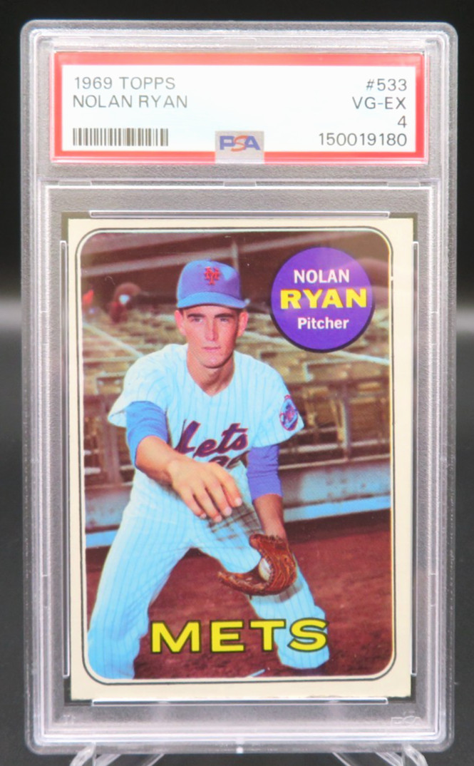 1969 Topps Nolan Ryan #533 – PSA 4