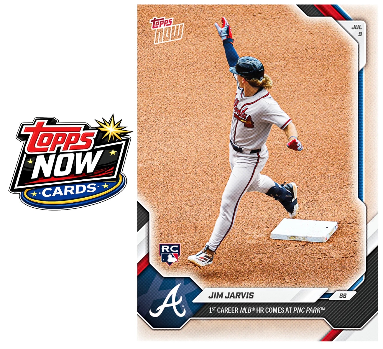 2026 Topps Now MLB #436 Jim Jarvis RC Atlanta Braves – PRESALE