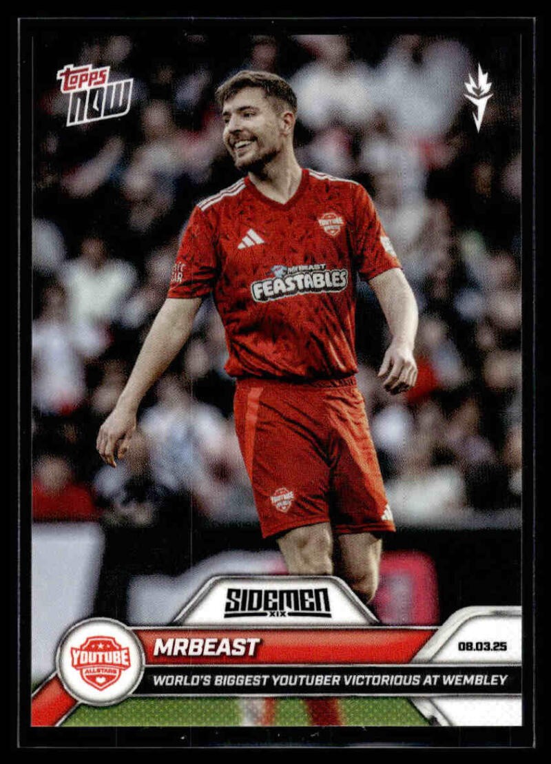 MrBeast Jimmy Donaldson 2025 Topps Now #7