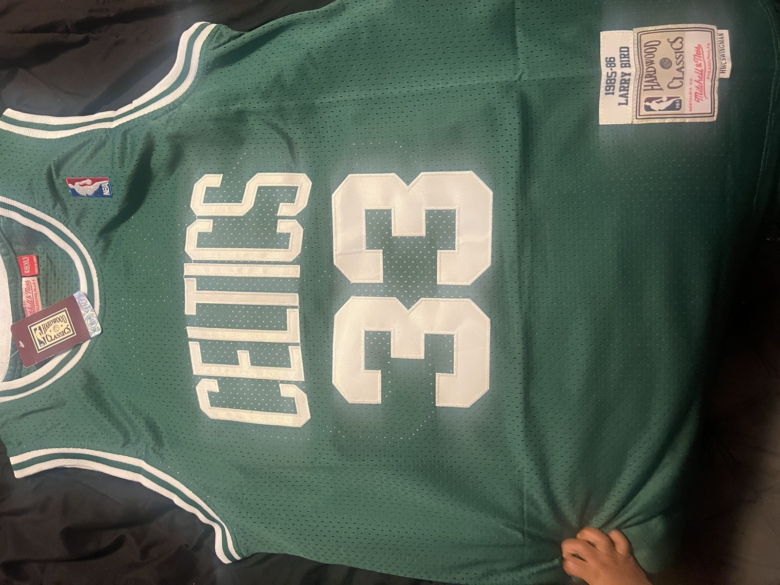 Mitchell & Ness Larry Bird 85-86 Boston Celtics Jersey XL