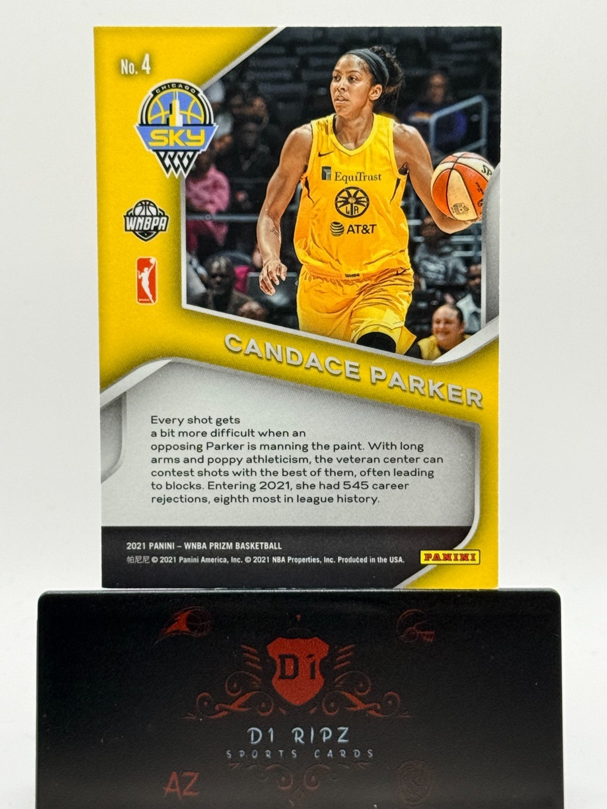 2021 Panini Prizm WNBA – Dominance – Candace Parker #4