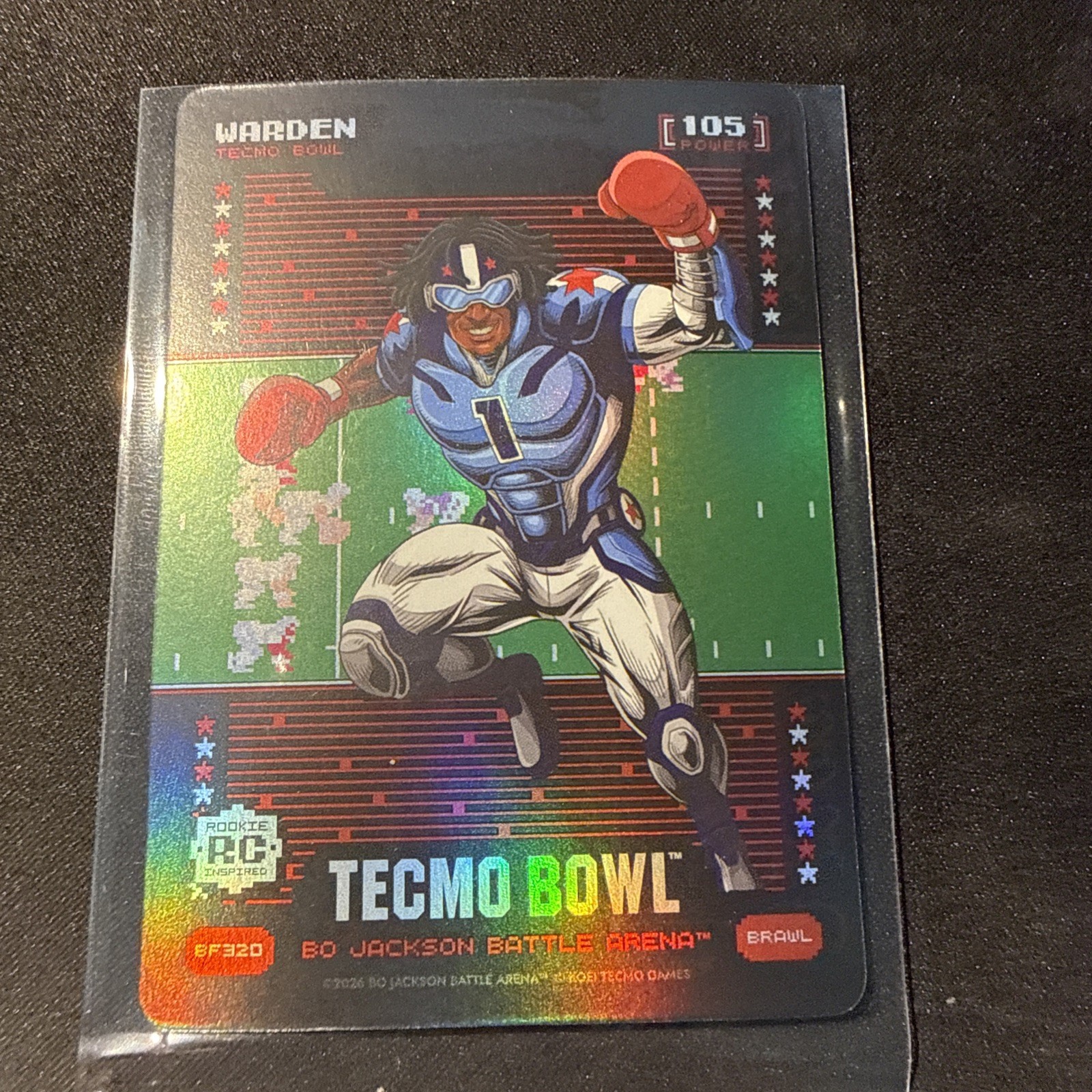 Cam Ward “Warden” 2026 Bo Jackson Battle Arena Tecmo Brawl BF320