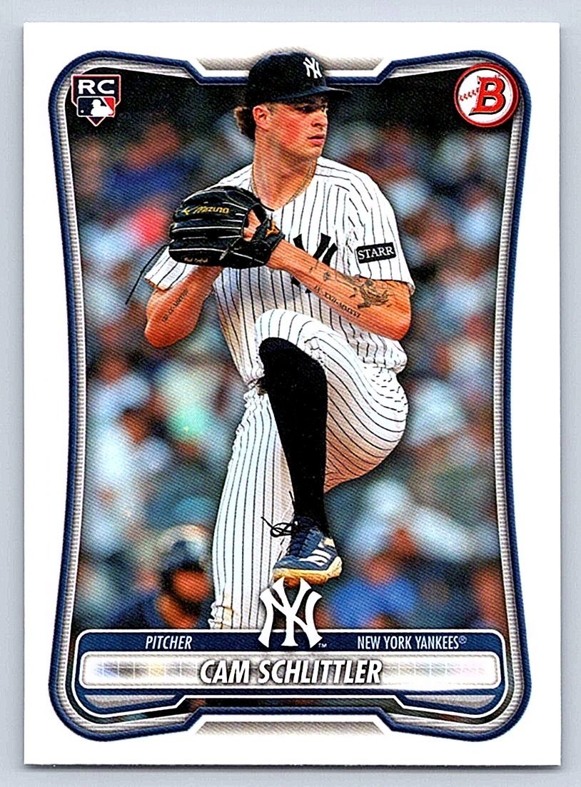 CAM SCHLITTLER YANKEES RC 2026 BOWMAN #53