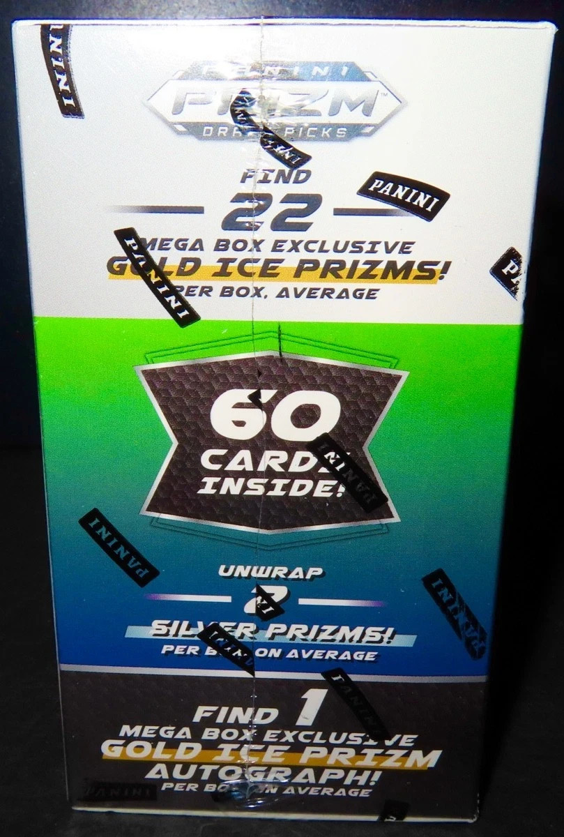2021 PANINI PRIZM DRAFT PICKS MEGA BOX NEW/FACTORY SEALED 1 GOLD ICE PRIZM AUTO