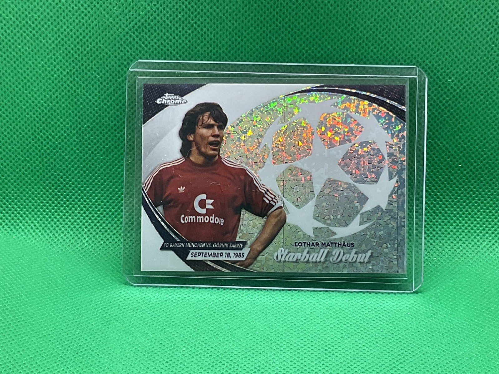 2023-24 Topps Chrome UCC – Starball Debut #SD-9 Lothar Matthaus