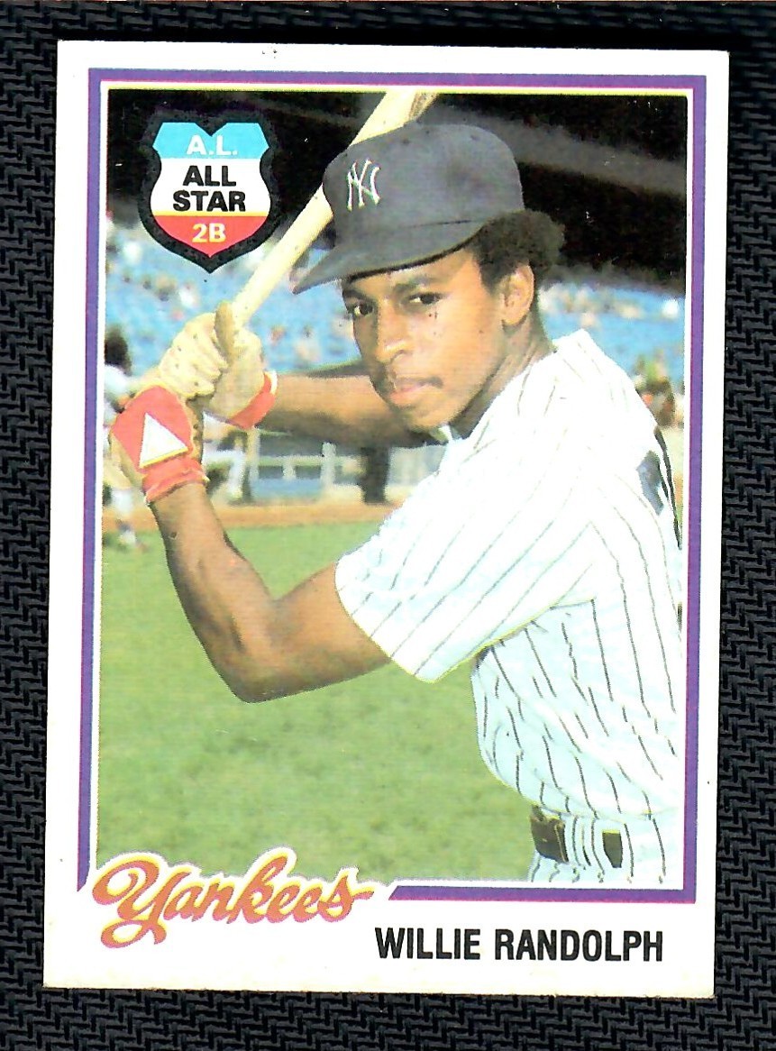 1978 Topps Burger King – Willie Randolph #13 VC9