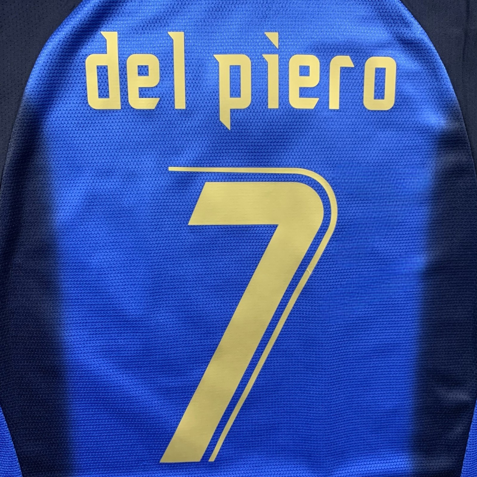 Del Piero #7 Italy 2006 World Cup Home Jersey Retro Shirt – Men’s Sizes – NWT