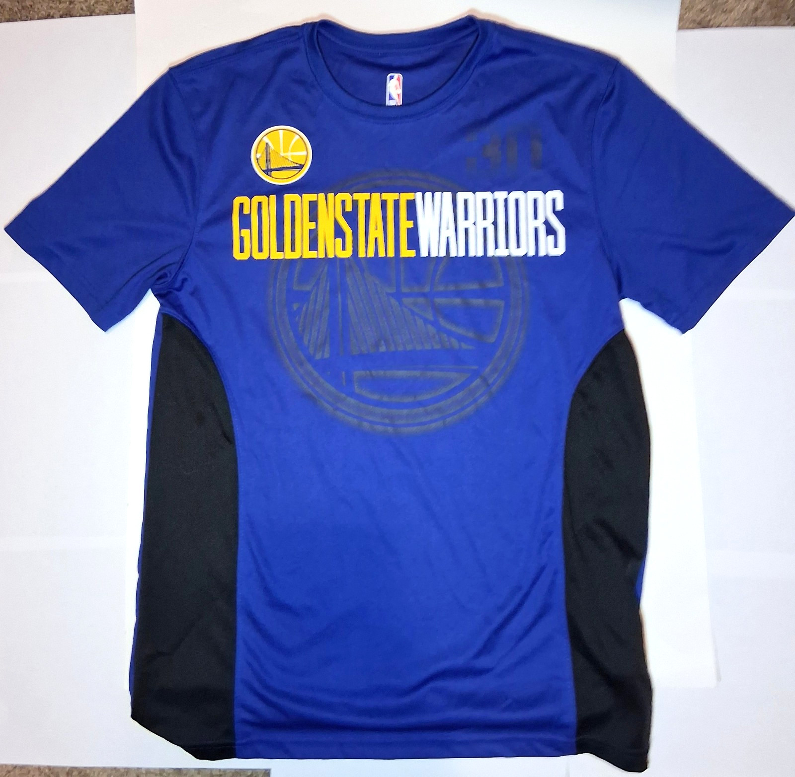 Golden State Warriors NBA Stephen Curry #30 T-Shirt Blue NEW Adult Size MEDIUM