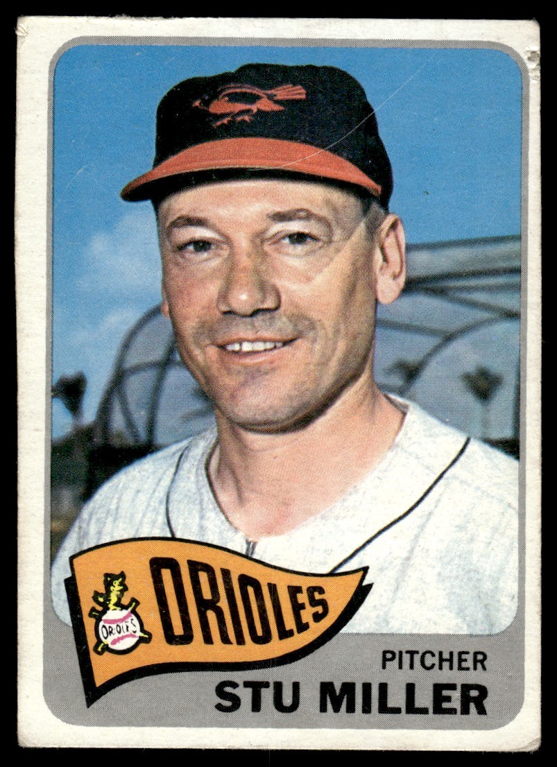 1965 Topps Stu Miller Baltimore Orioles #499