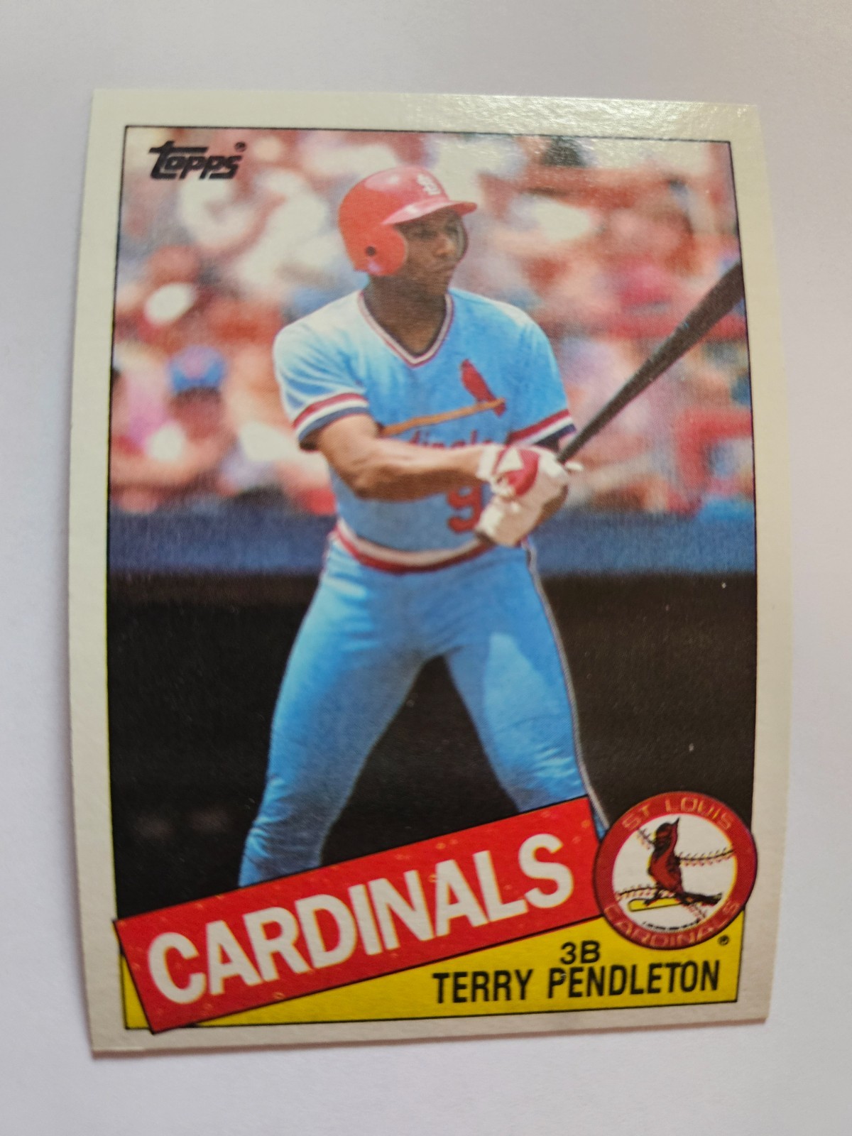 1985 TOPPS TERRY PENDLETON RC #346 NM