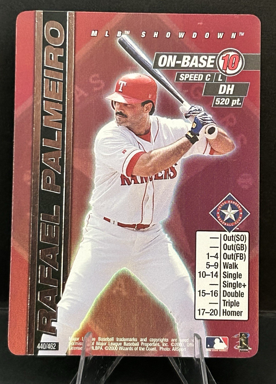 2000 MLB Showdown – Foil Rafael Palmeiro #440 Unlimited