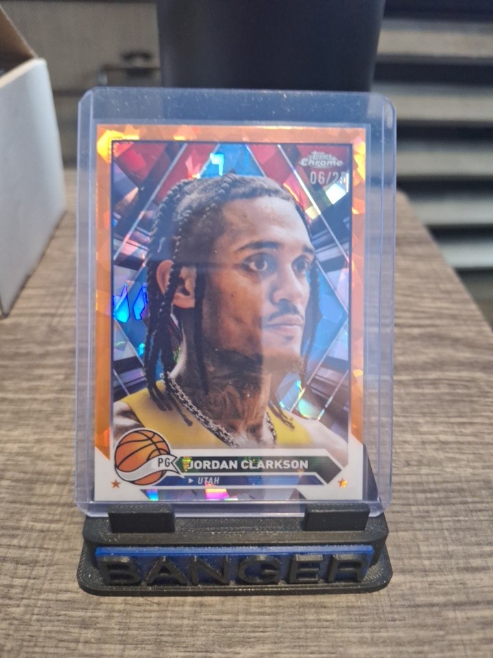 Jordan Clarkson, Orange /25 #159 – 2023-24 Topps Chrome Sapphire