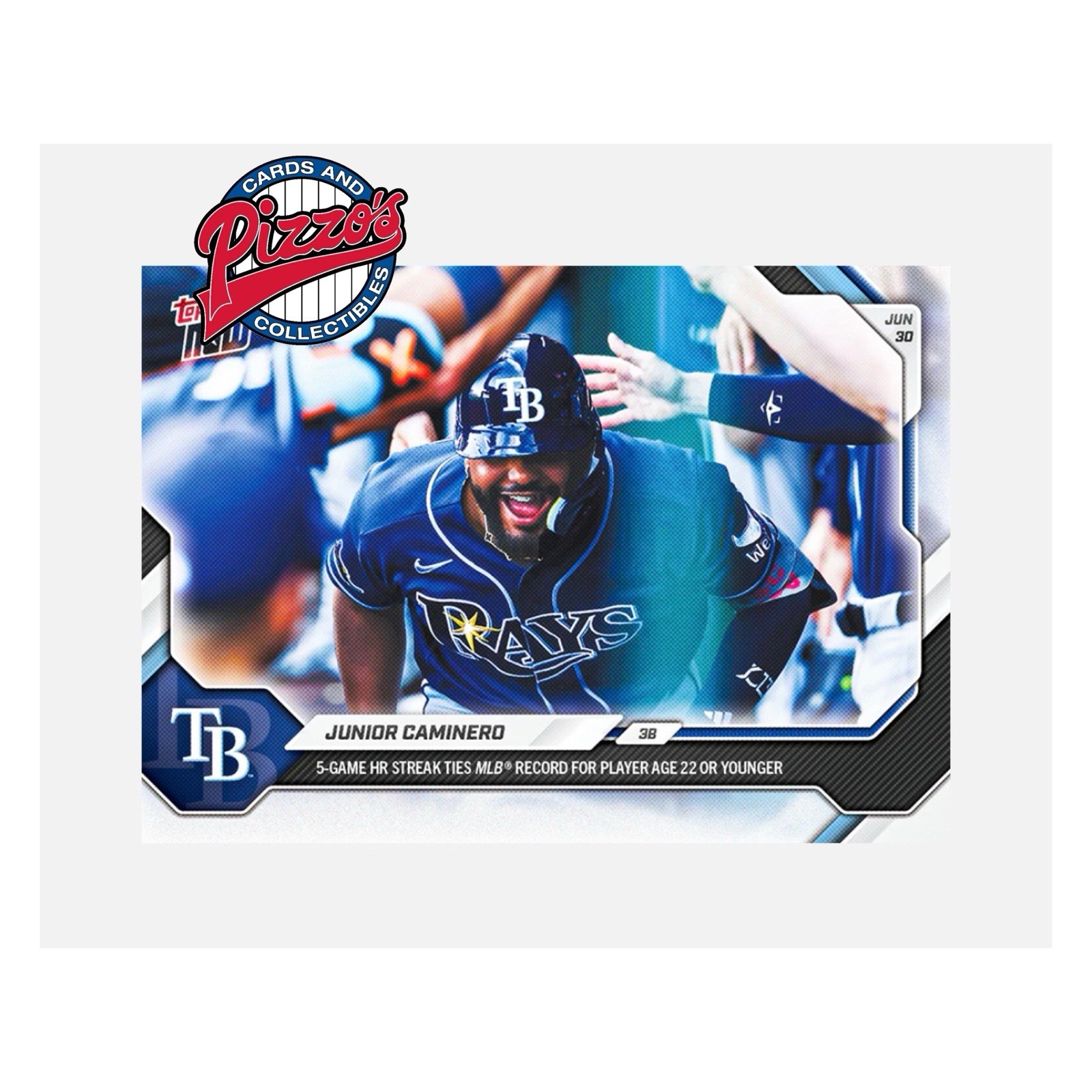 Junior Caminero 5-Game HR Streak 2026 MLB Topps NOW Card 400 Presale