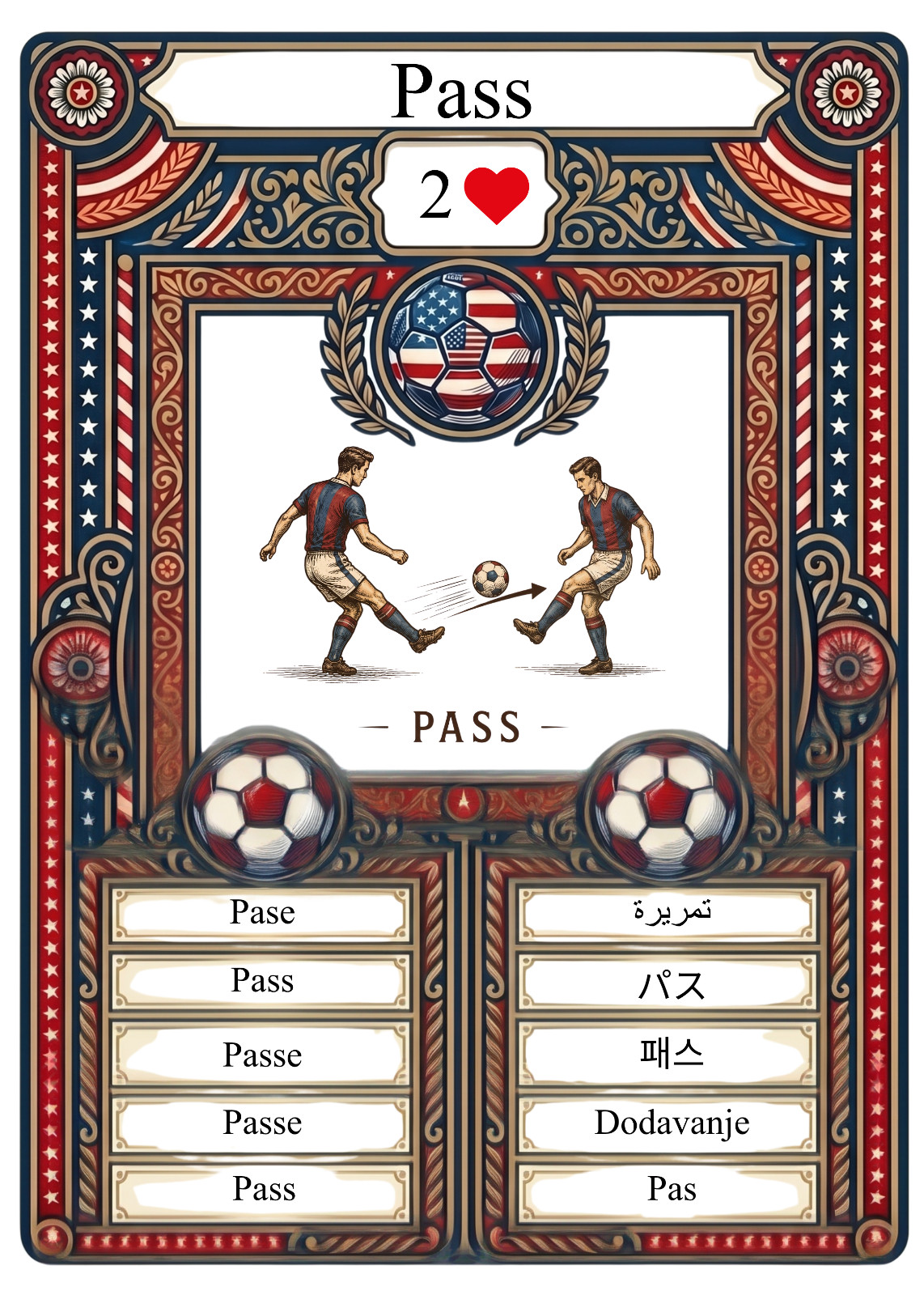Learn “Pass” in 10 Languages at Once | World Cup 2026 Multilingual Card