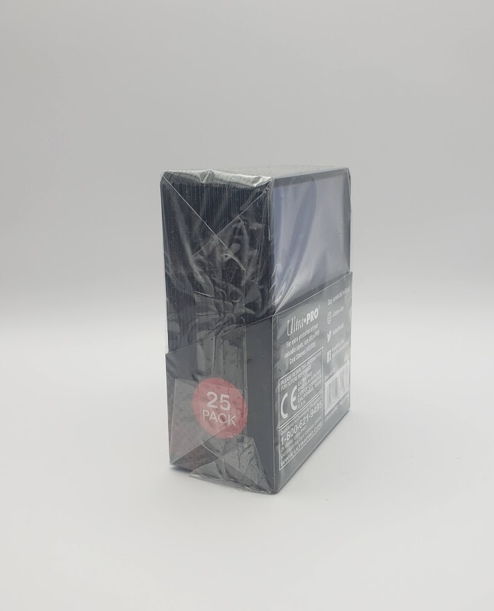 (25) Ultra Pro Black Border Topload Card Holder Toploaders ACEO Art Cards