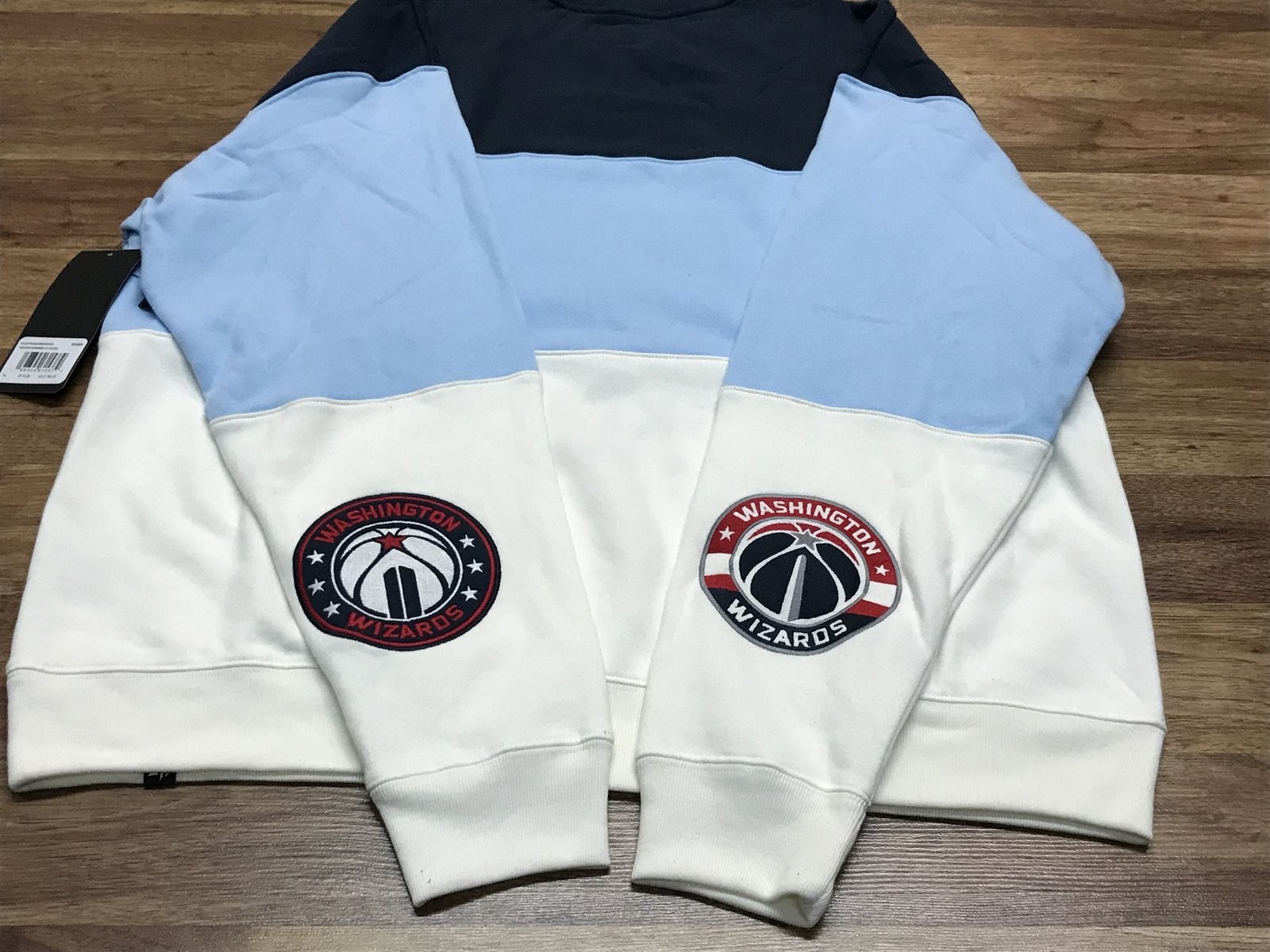 MENS XL – NEW ’47 Brand NBA Washington Wizards The District Fleece Sweatshirt