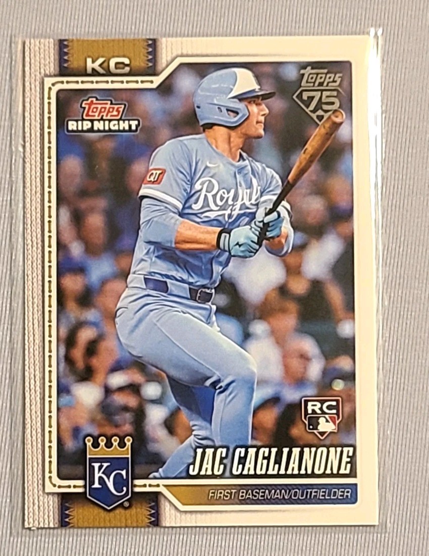 Jac Caglianone 2026 Topps Rip Night Exclusive Rookie #BB23