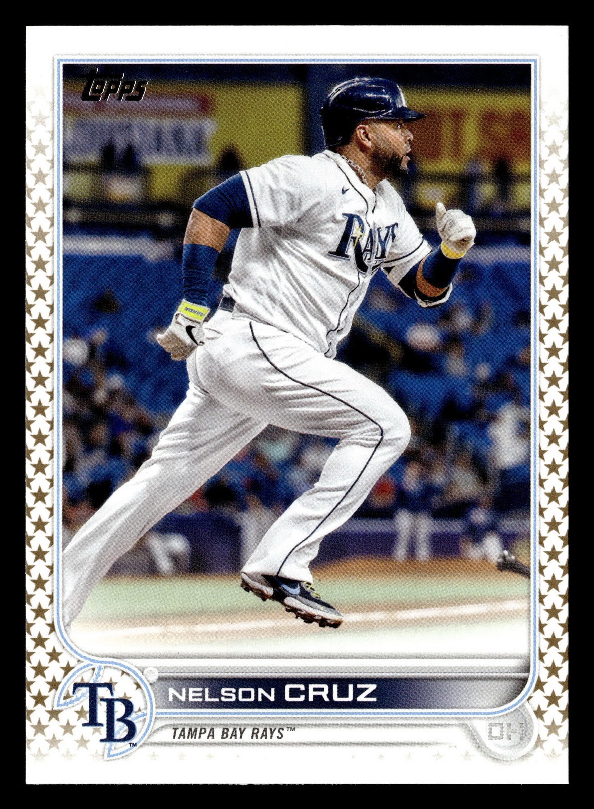 Nelson Cruz 2022 Topps Gold Star SP #104 Tampa Bay Rays *031