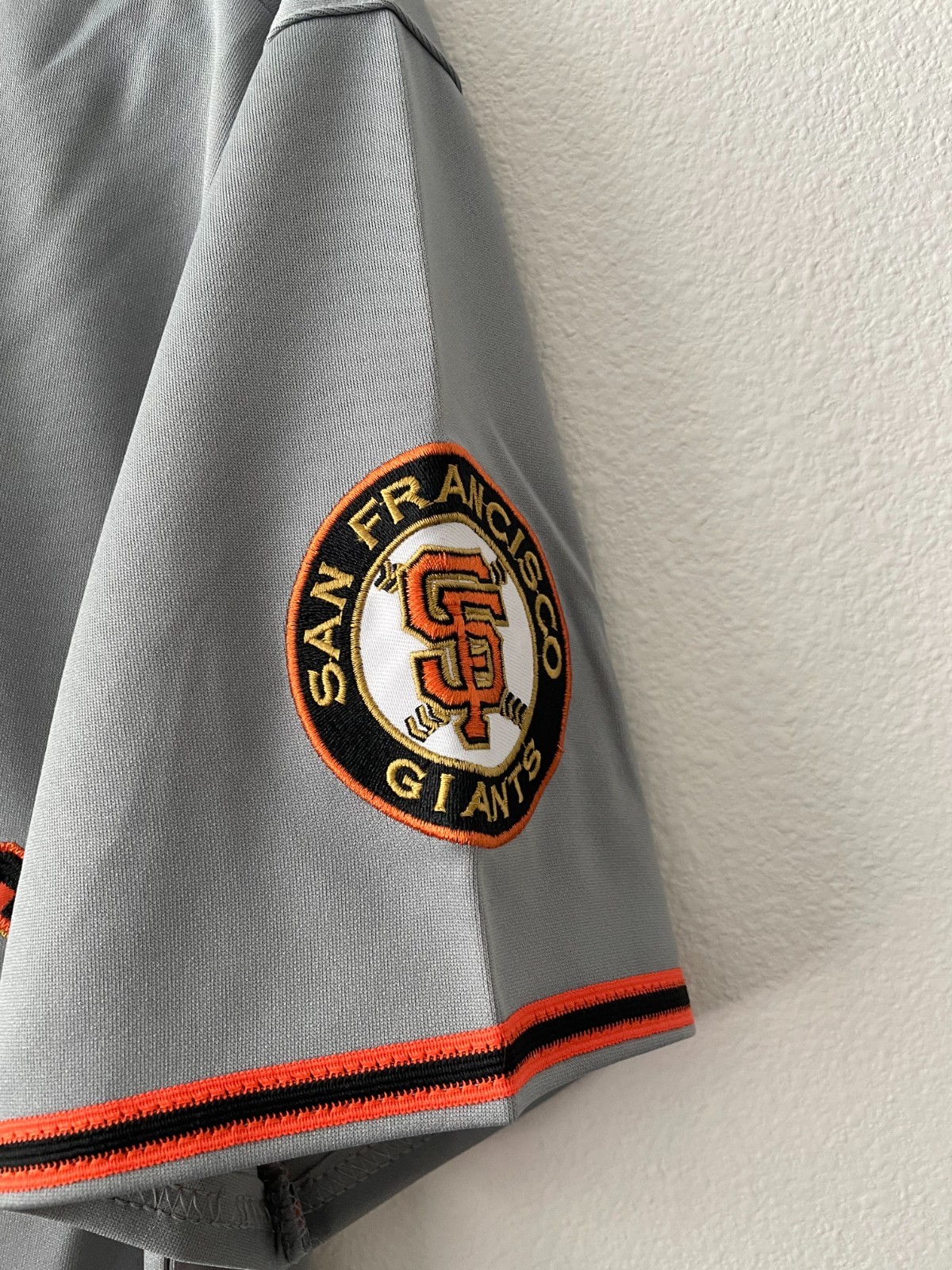 Vintage Tim Lincecum 2010 San Francisco Giants World Series Grey gray throwback