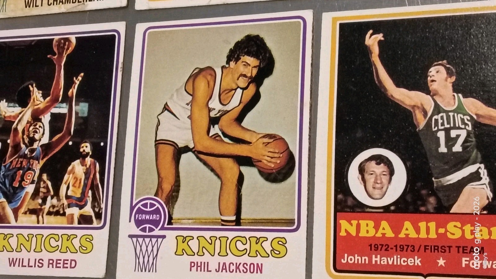 1973-74 Topps Basketball Partial Set Lot (205/264) Wilt Chamberlain Dr J G-VG