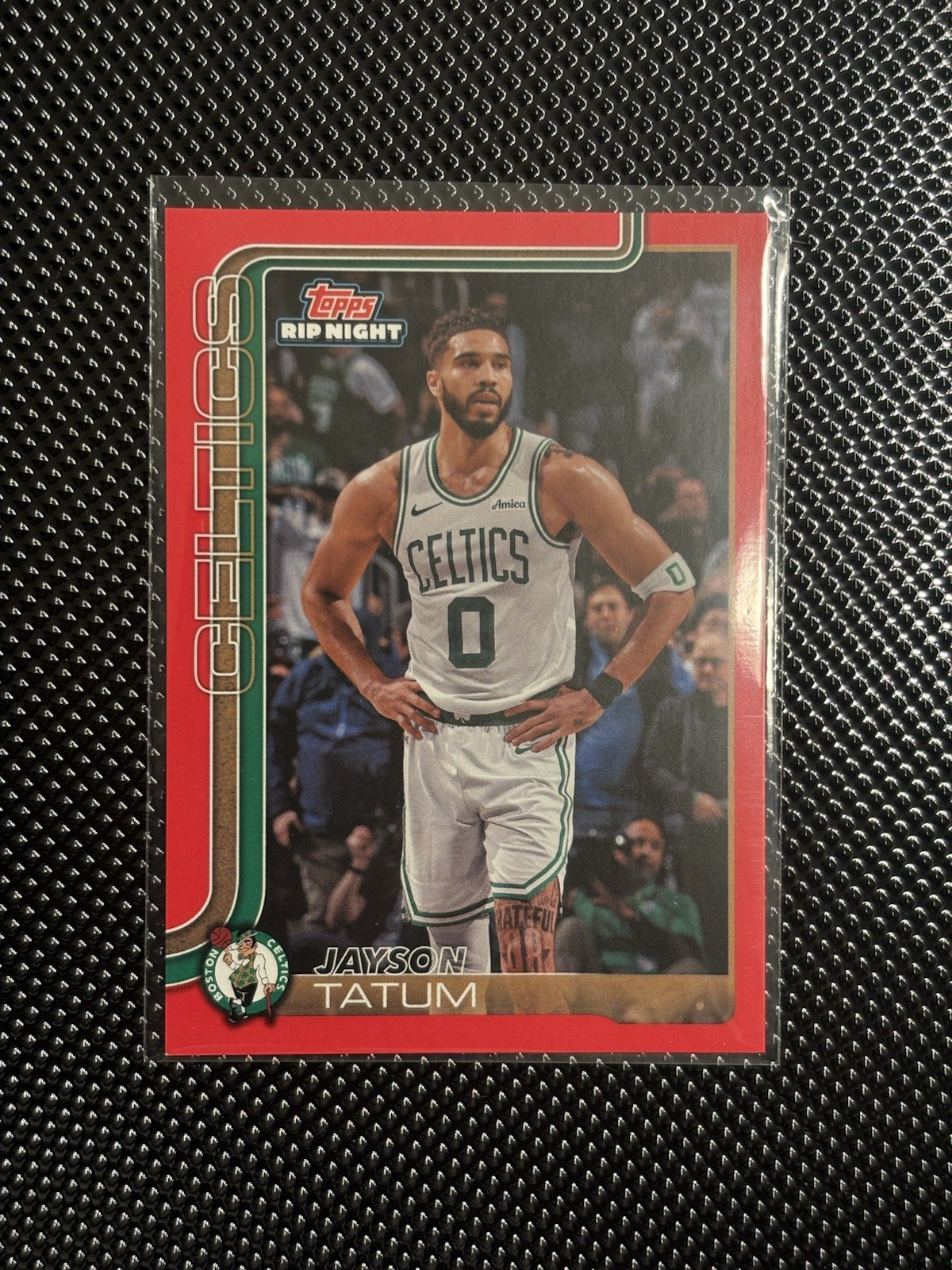 2025/26 Topps Hobby Rip Night Jayson Tatum Red Parallel #BK1 Card