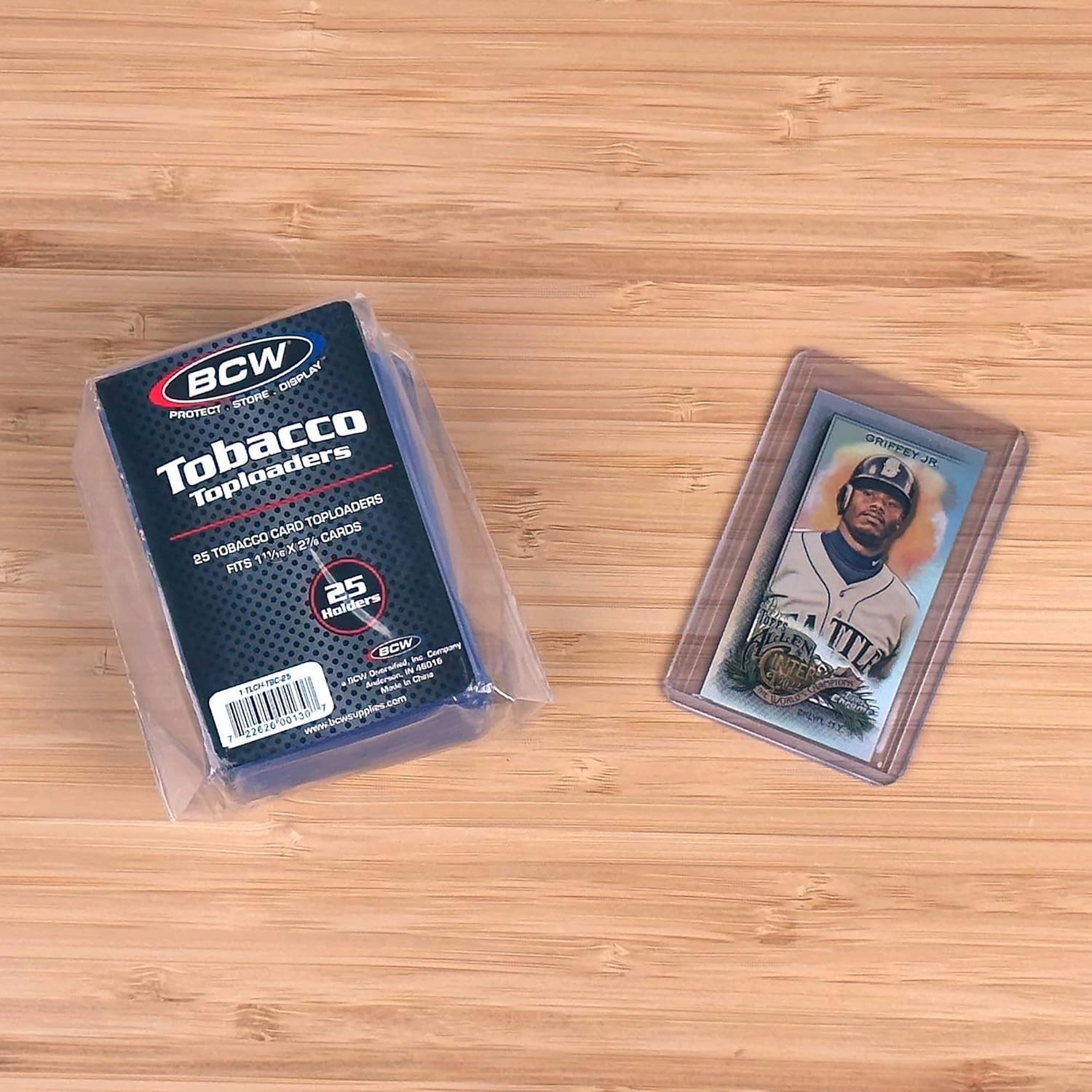 250 BCW Tobacco Card Topload Holders 2×3 For Topps T205 Clear PVC Card Protector