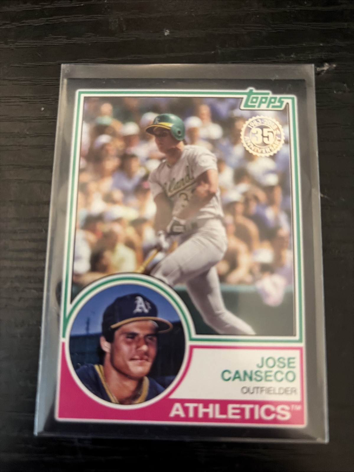 2018 Topps – 1983 Topps Design Jose Canseco #83-79 Black /299