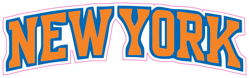 New York Knicks Basketball HTV Heat Transfer Vinyl Iron On (NOT A PATCH)