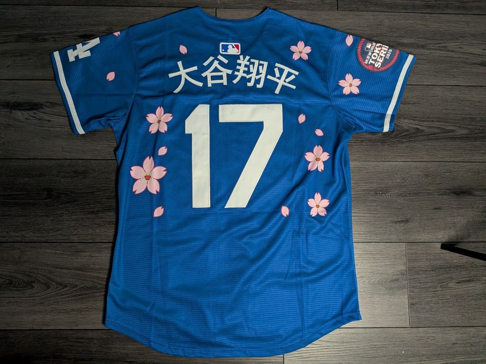Shohei Ohtani #17 2026 Tokyo Series Cherry Blossom Stitched Dodgers Jersey Small