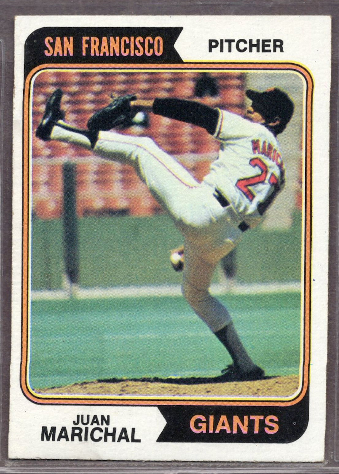 1974 Topps Set-Break #330 Juan Marichal EX-EXMINT *JAYSACE*