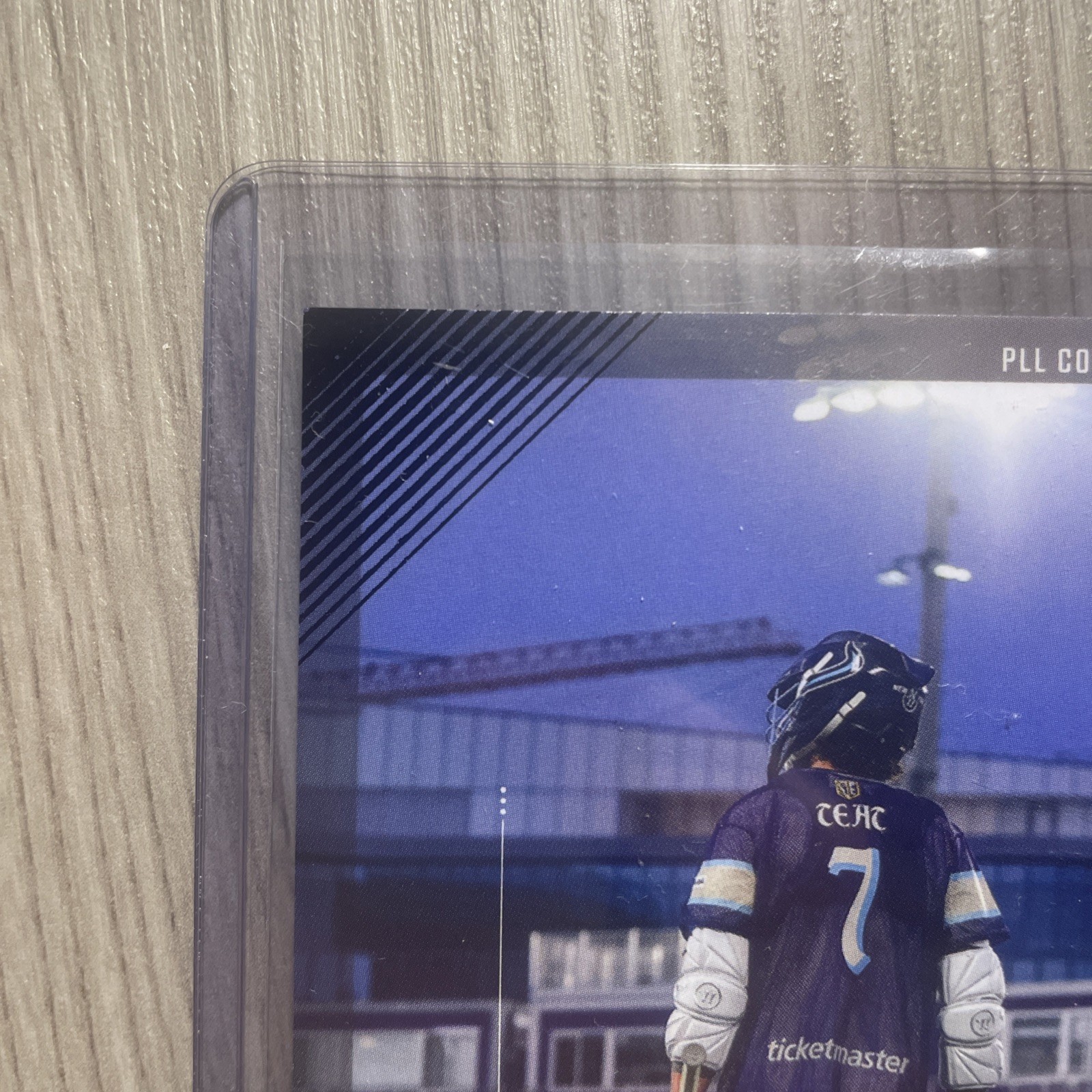 Jeff Teat 2026 PLL Lacrosse Fieldside II Black Parallel #16/25