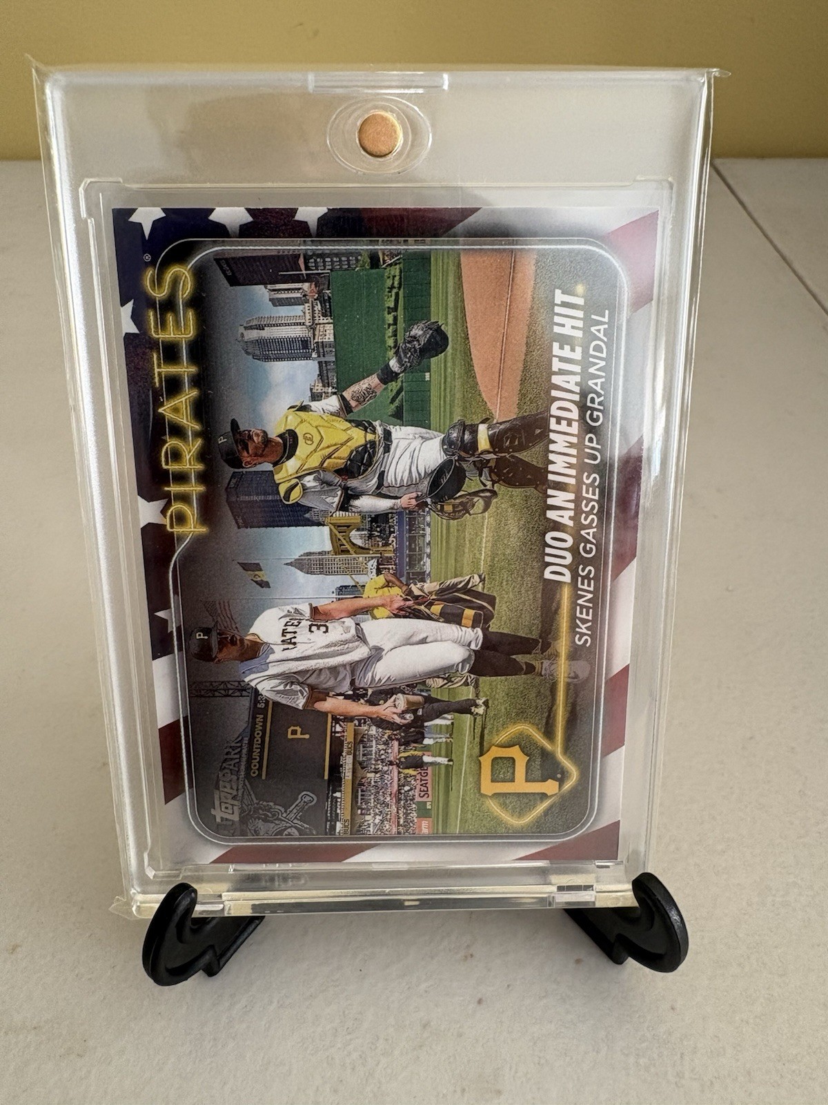 2024 TOPPS UPDATE INDEPENDENCE DAY TEAM COMBOS PAUL SKENES /76