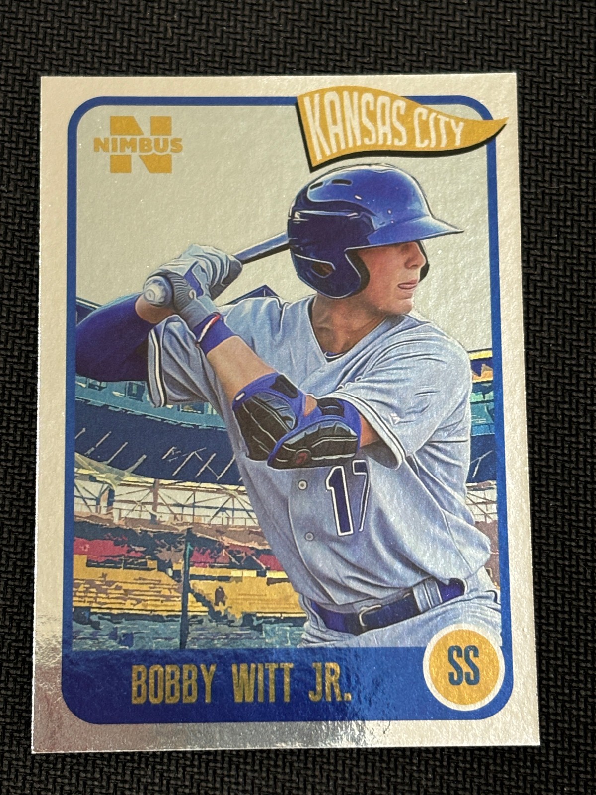 2020 Onyx Nimbus – Bobby Witt Jr. #ONBW Silver (RC) Kansas City Royals