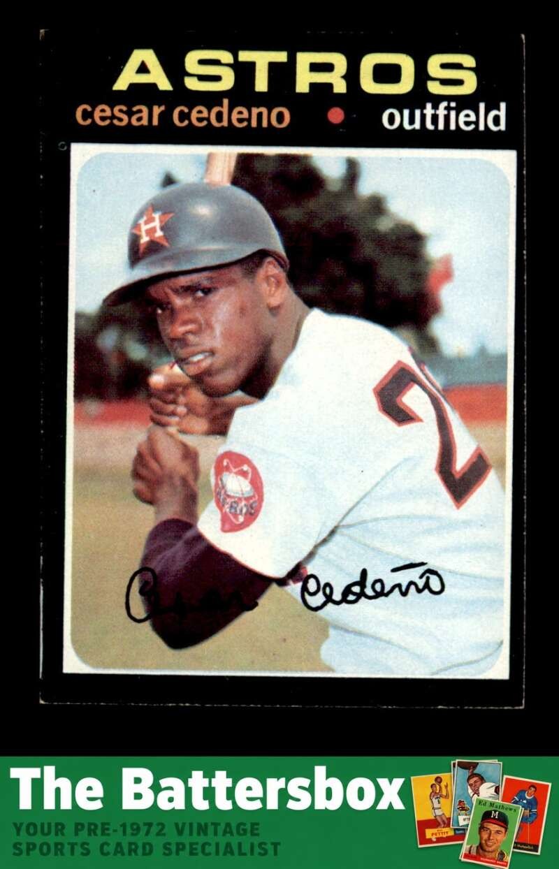 1971 Topps #237 Cesar Cedeno RC EX X3768901