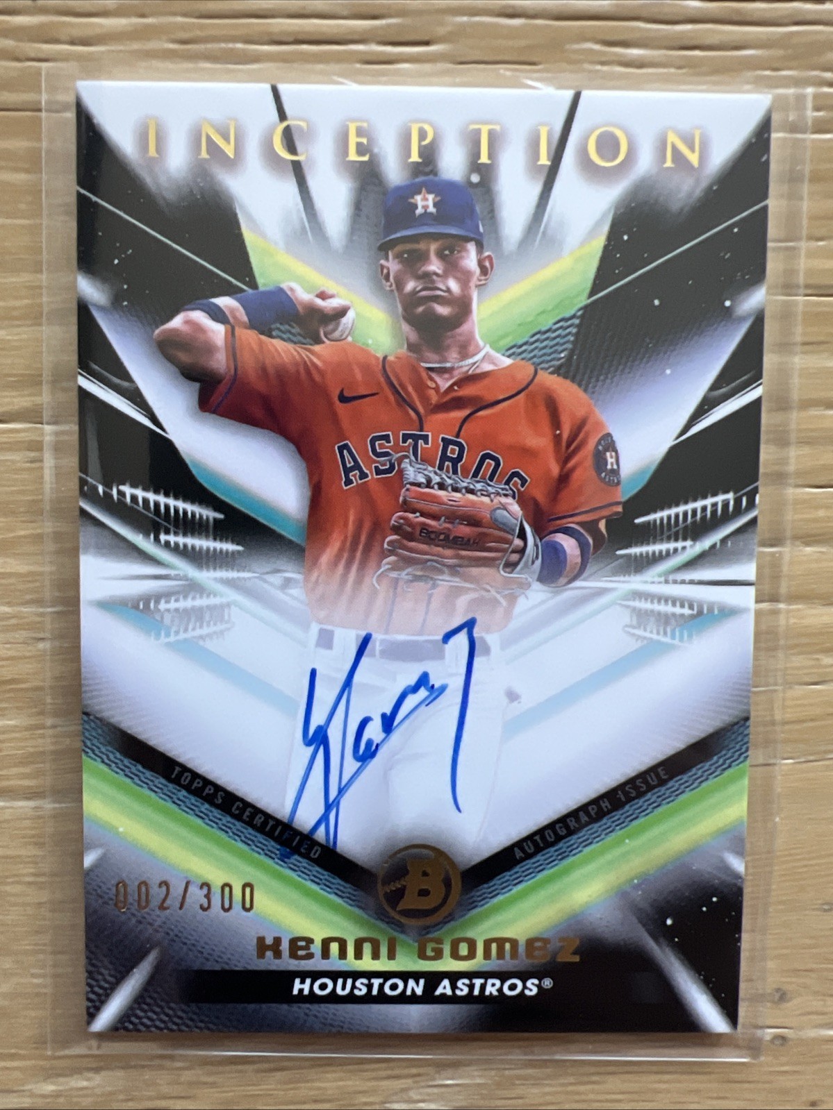 2023 Bowman Inception – Autographs Kenni Gomez #BPA-KG /300 (AU, RC)