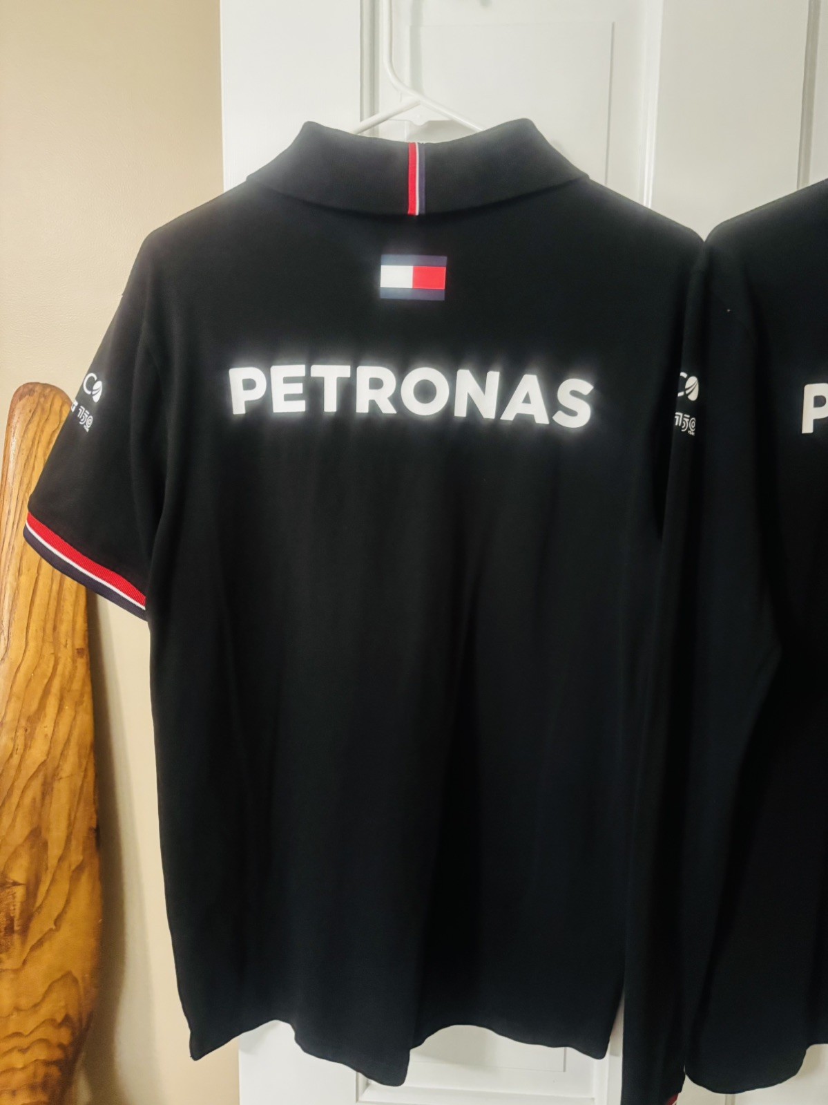 Lot of 2 Medium Men’s Mercedes Benz AMG TEAM PETRONAS F1 Formula Racing Shirts
