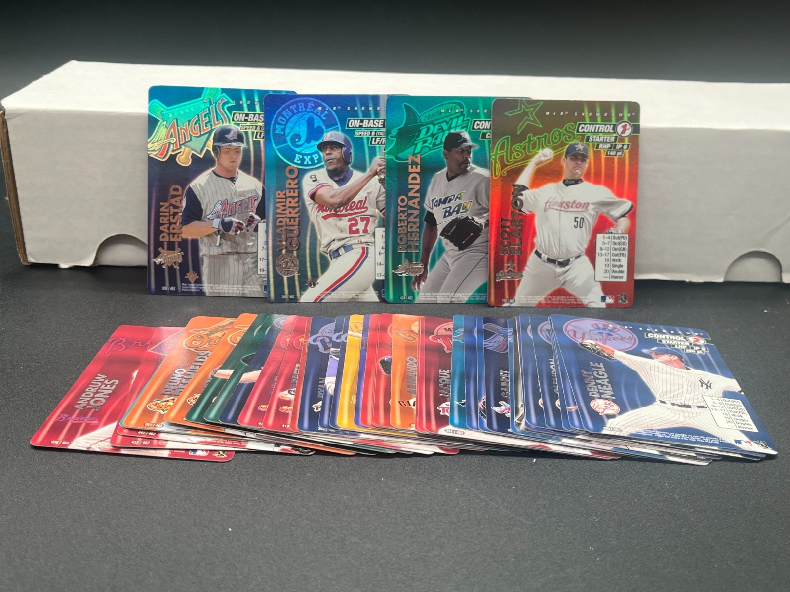 Lot of 42 – MLB Showdown 2001 42/462 w/ 4 Holos, Vladimir Guerrero