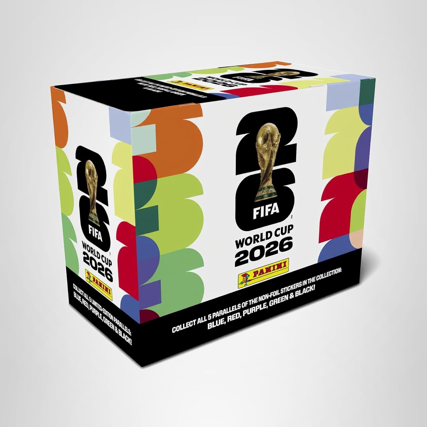 FIFA World Cup 2026™ Official Sticker Collection – 25 Pack Box.