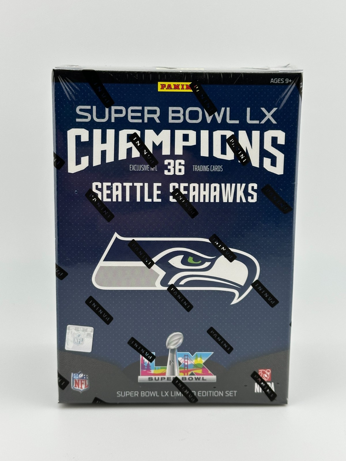 2025 Panini Seahawks Super Bowl LX Champions Limited Edition Sealed Box Set