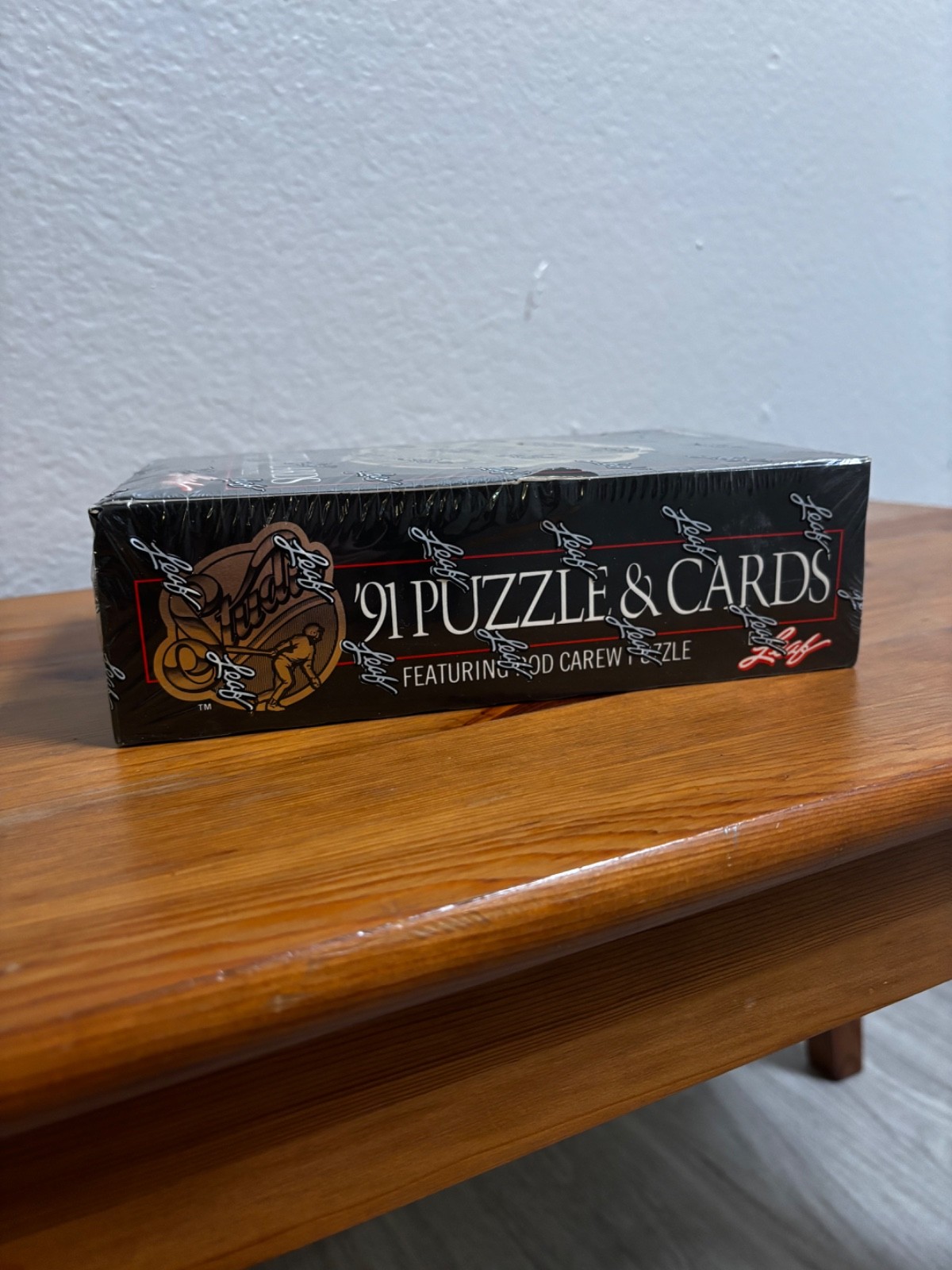 Leaf Studio ’91 puzzle and cards Rod Carew baseball