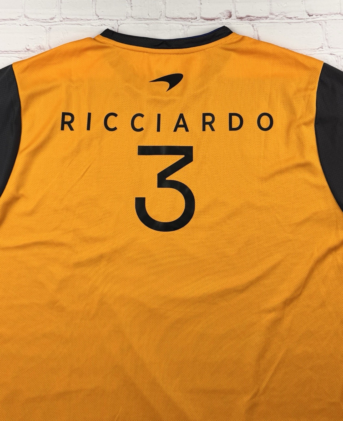 McLaren F1 Team #3 Ricciardo Castore Polo Shirt Mens Sz XL Formula 1