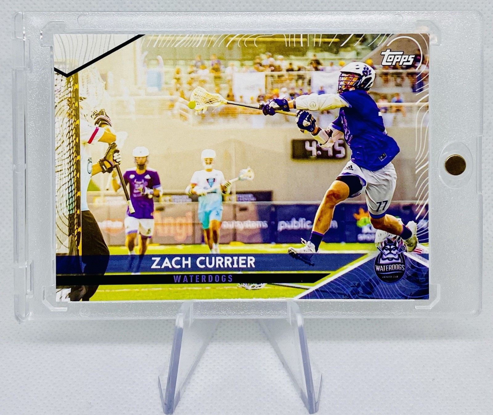 2022 Topps Premier Lacrosse League PLL Zach Currier IMAGE VARIATION #62 (SP)